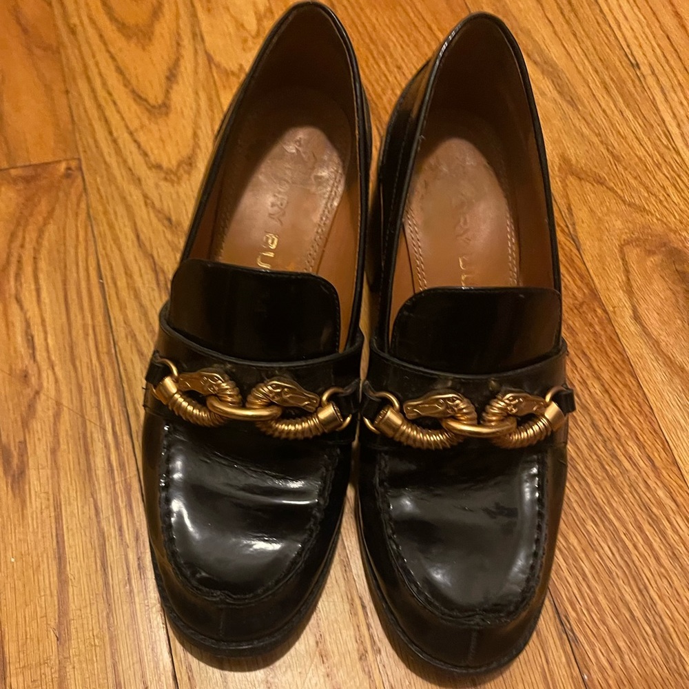 Tory Burch Jessa heeled loafer (horse head)
